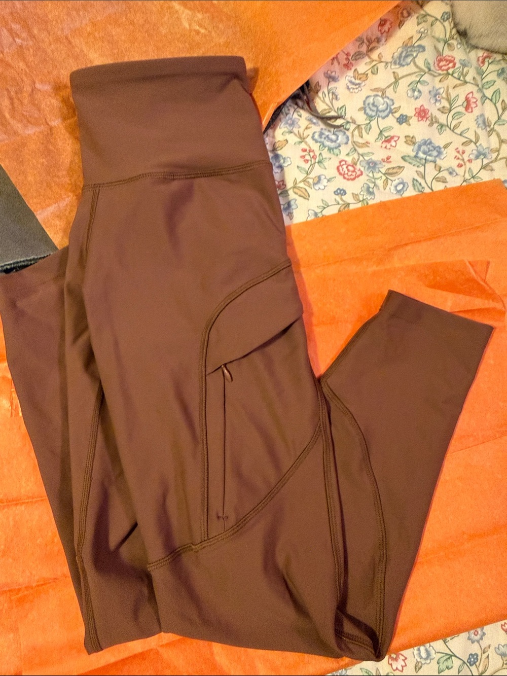 Old Navy Brown High-Rise Active Leggings